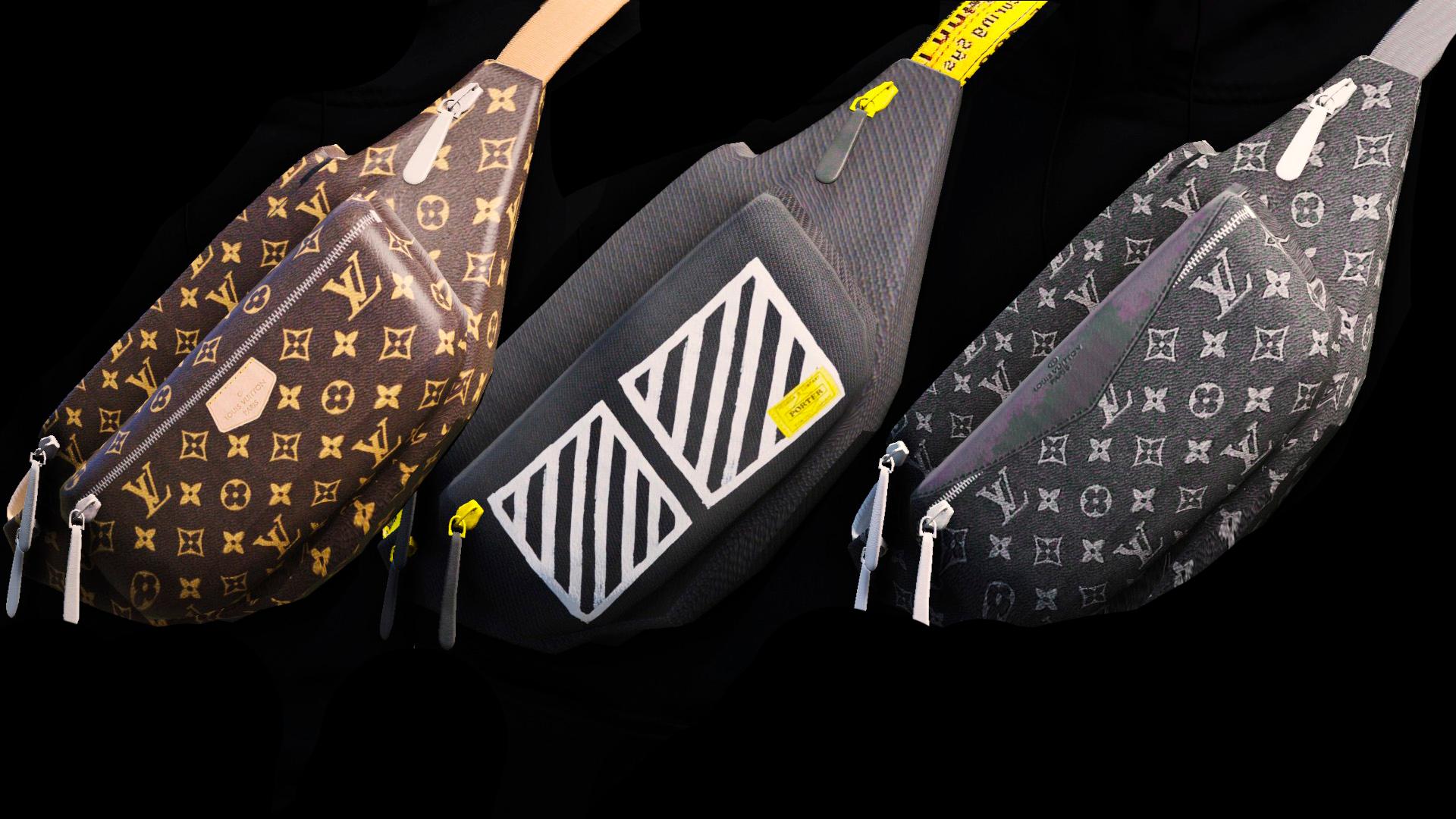 LV and Off-white waist bag Pack - 0