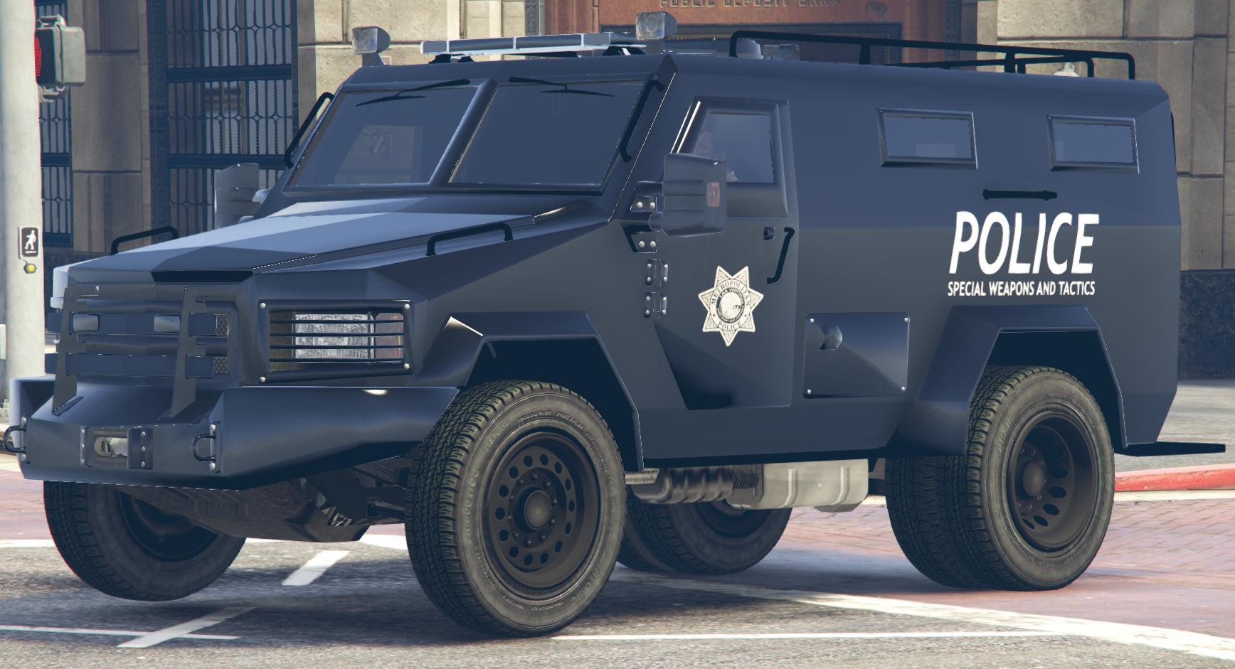 LVPD SWAT Lenco Bearcat Las Venturas Police Department Truck Livery (4K ...