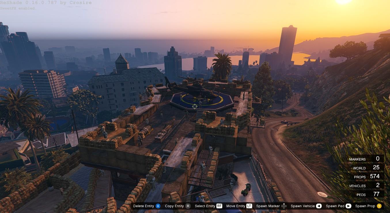 Military Base at Franklin's House - GTA5-Mods.com