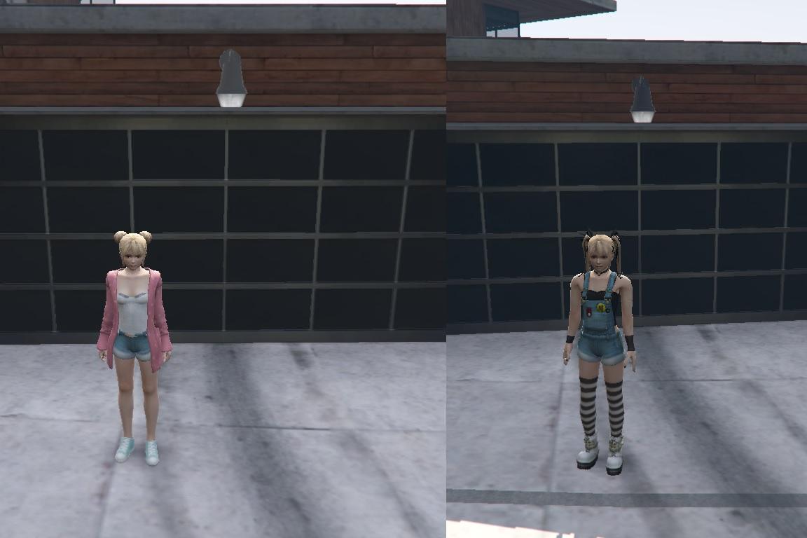 Marie Rose Casual V4 & Overalls - GTA5-Mods.com