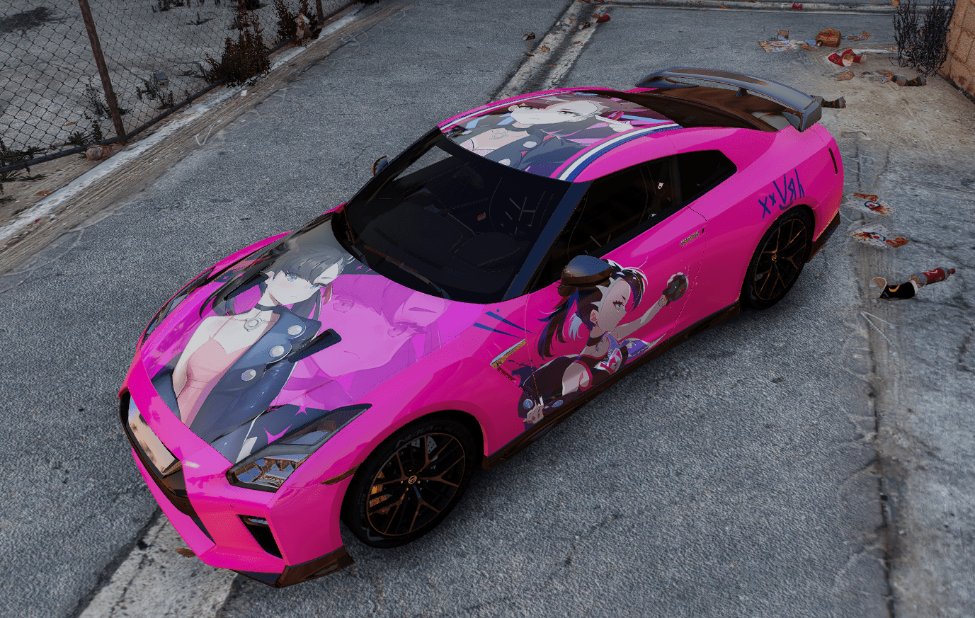 Nissan GTR Itasha