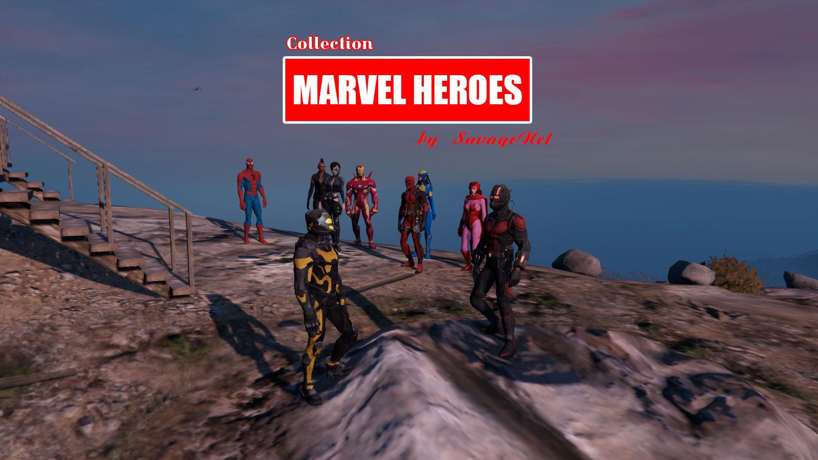 gta 5 marvel superheroes