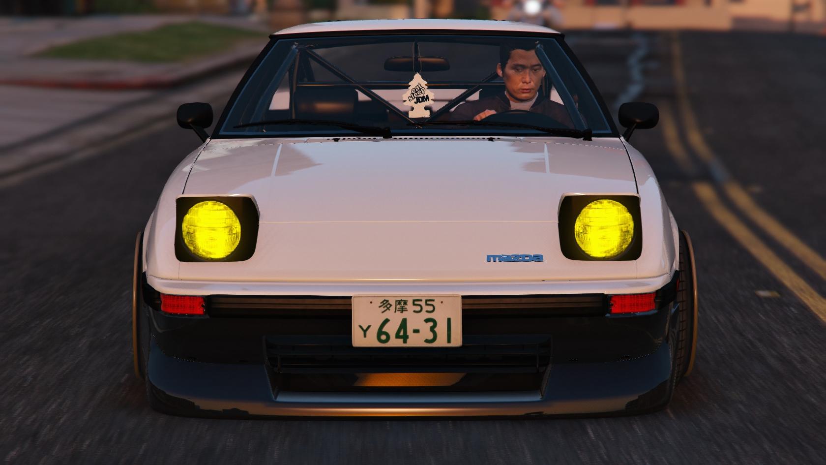 Mazda rx7 fc gta 5 фото 101