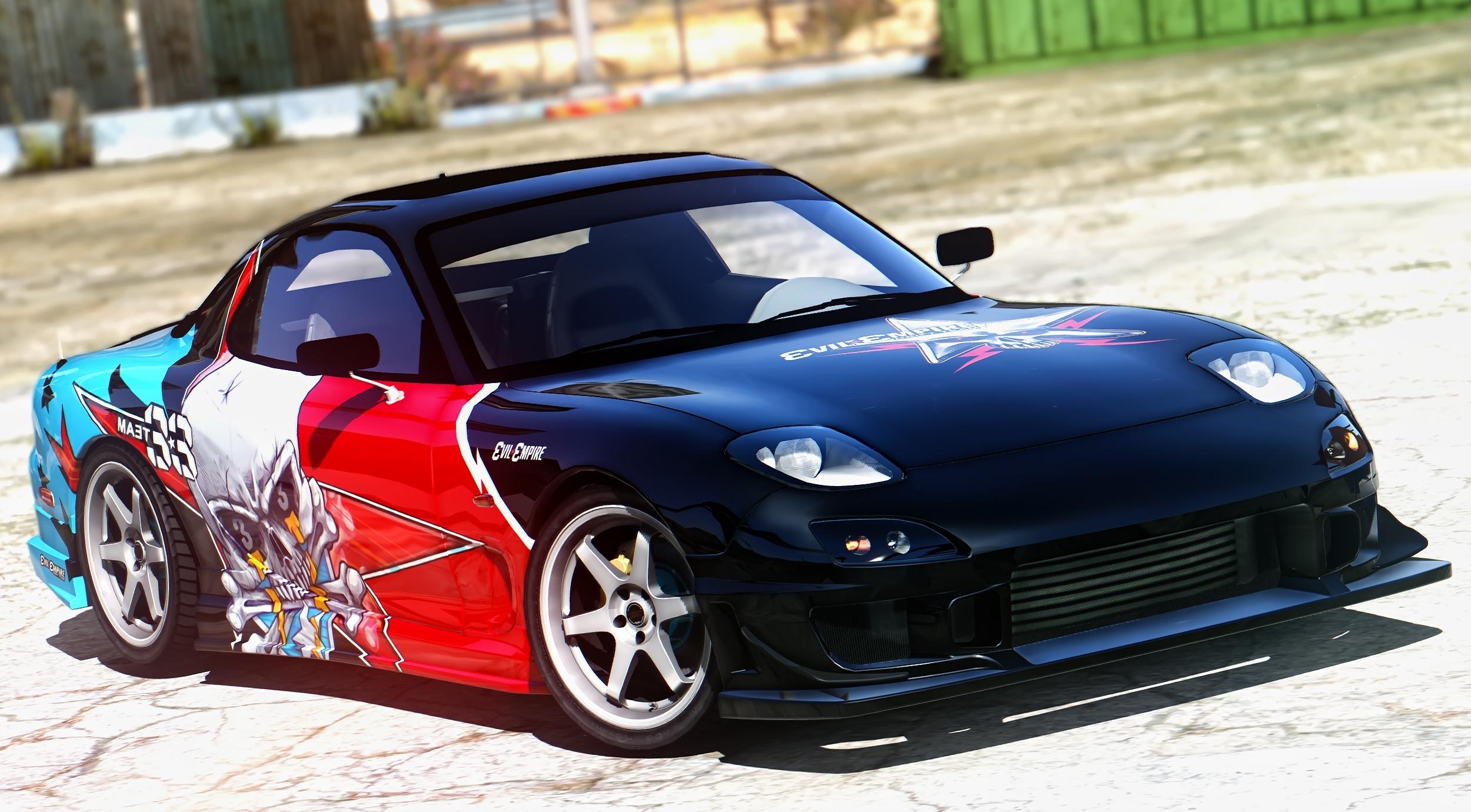 Mazda rx7 fc gta 5 фото 74