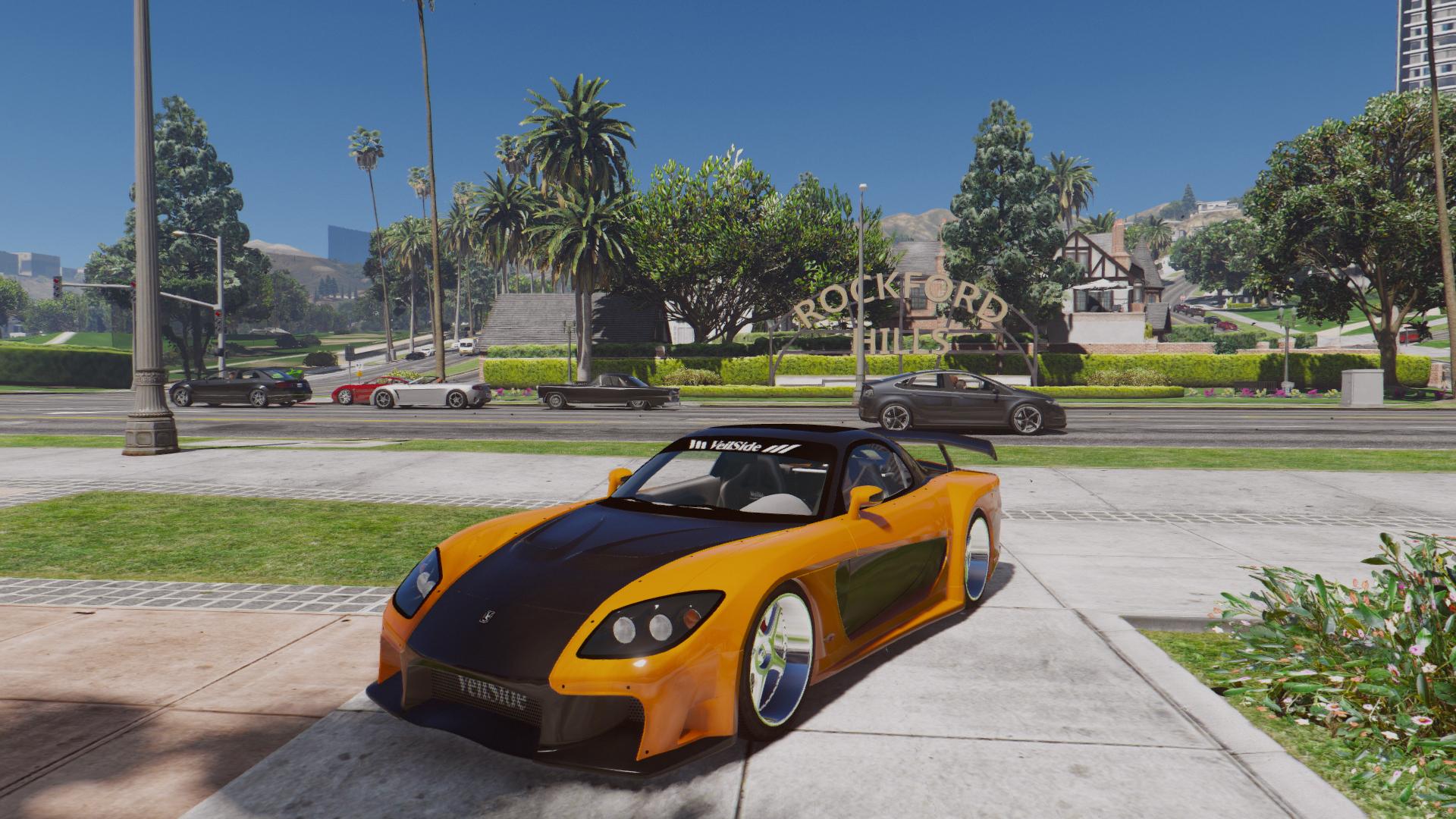 Mazda rx7 gta 5