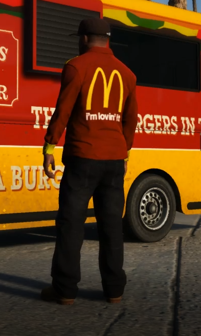 McDonalds Franklin shirt - GTA5-Mods.com