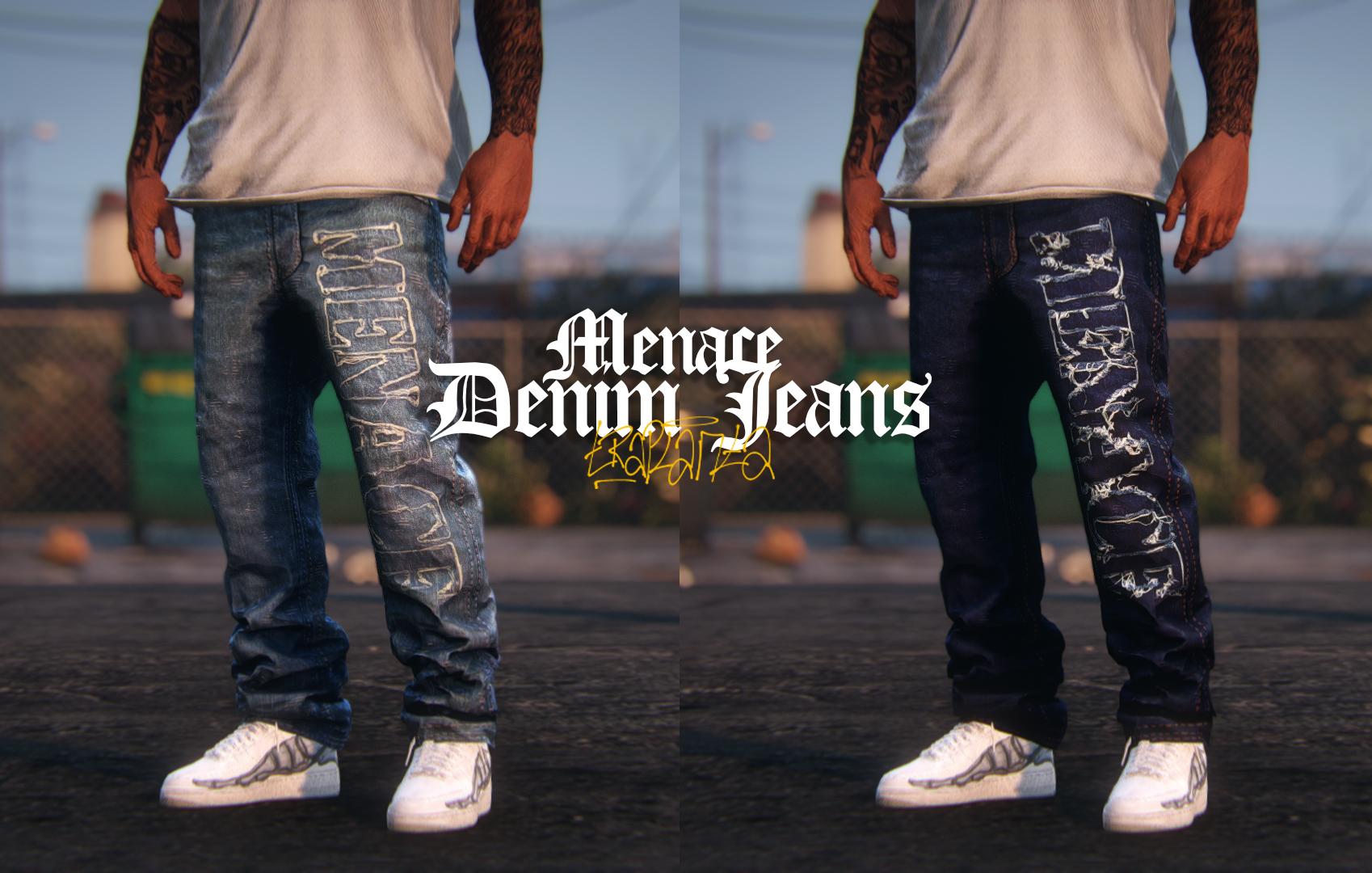 Menace LA Denim Jeans for MP Male - GTA5-Mods.com