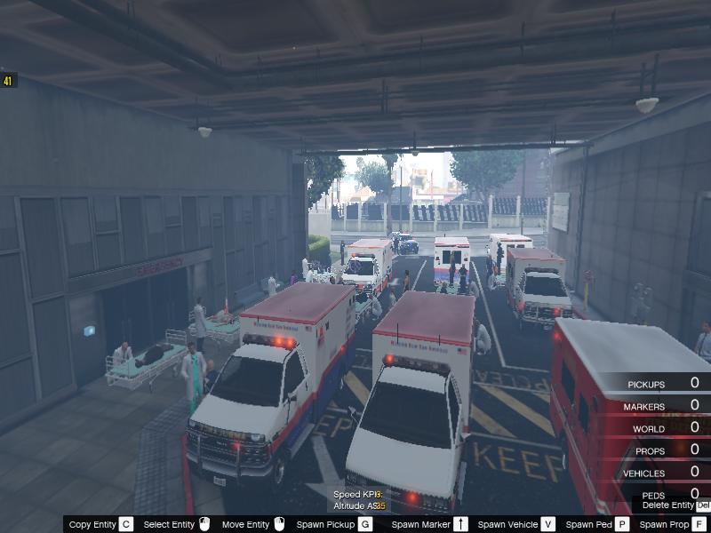 Menyoo Chastain Memorial Park Hospital Scene Gta5 8521