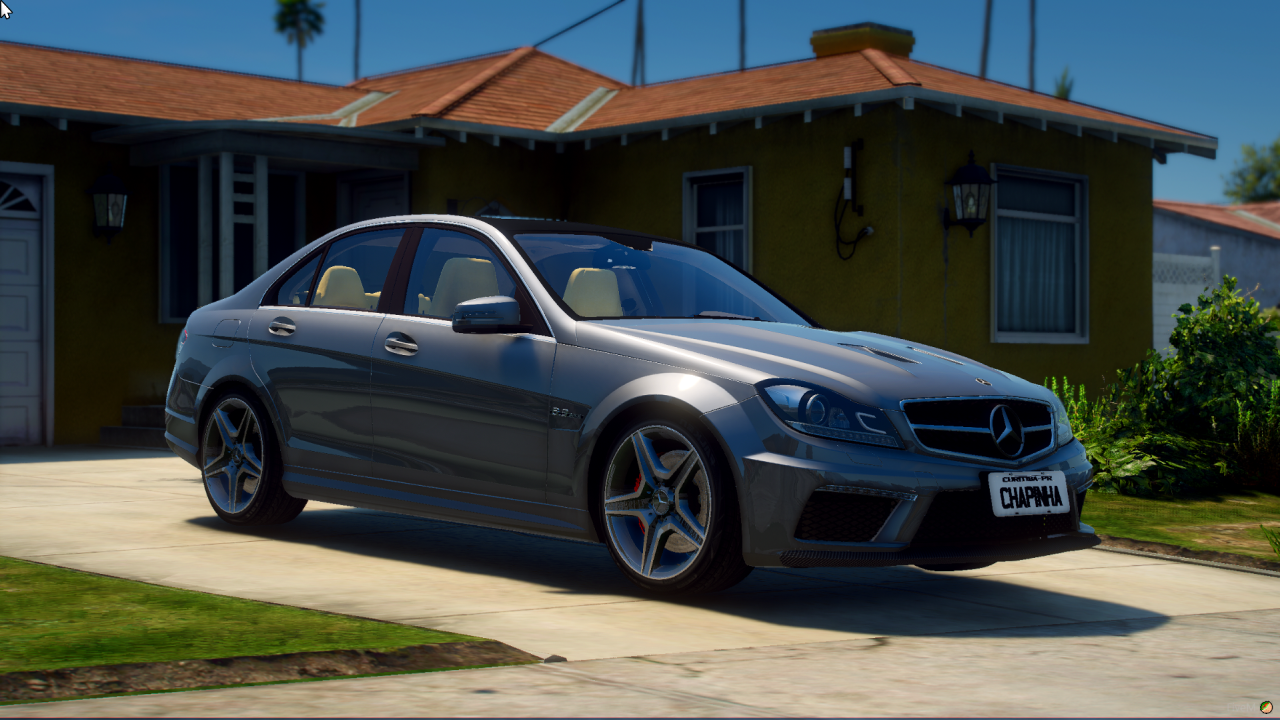 Mercedes Benz C63 Amg 13 Add On Fivem Gta5 Mods Com