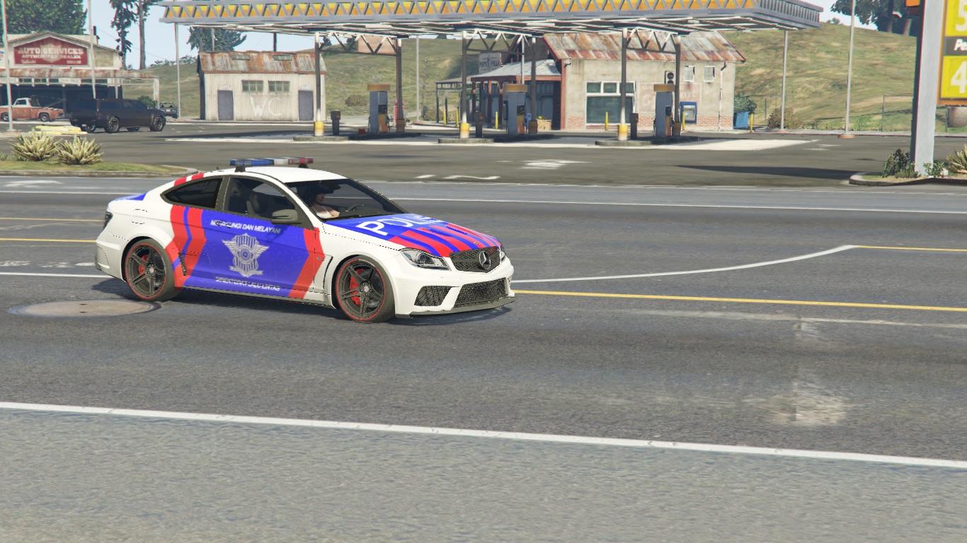 Mercedes police gta 5 фото 91