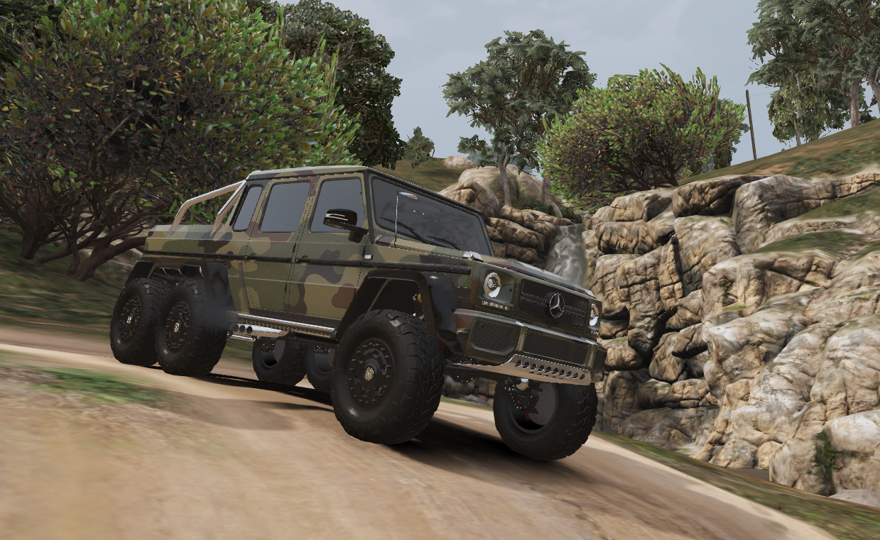 Mercedes-Benz G63 AMG 6x6 - Poland Army liveries WZ 93 - GTA5-Mods.com