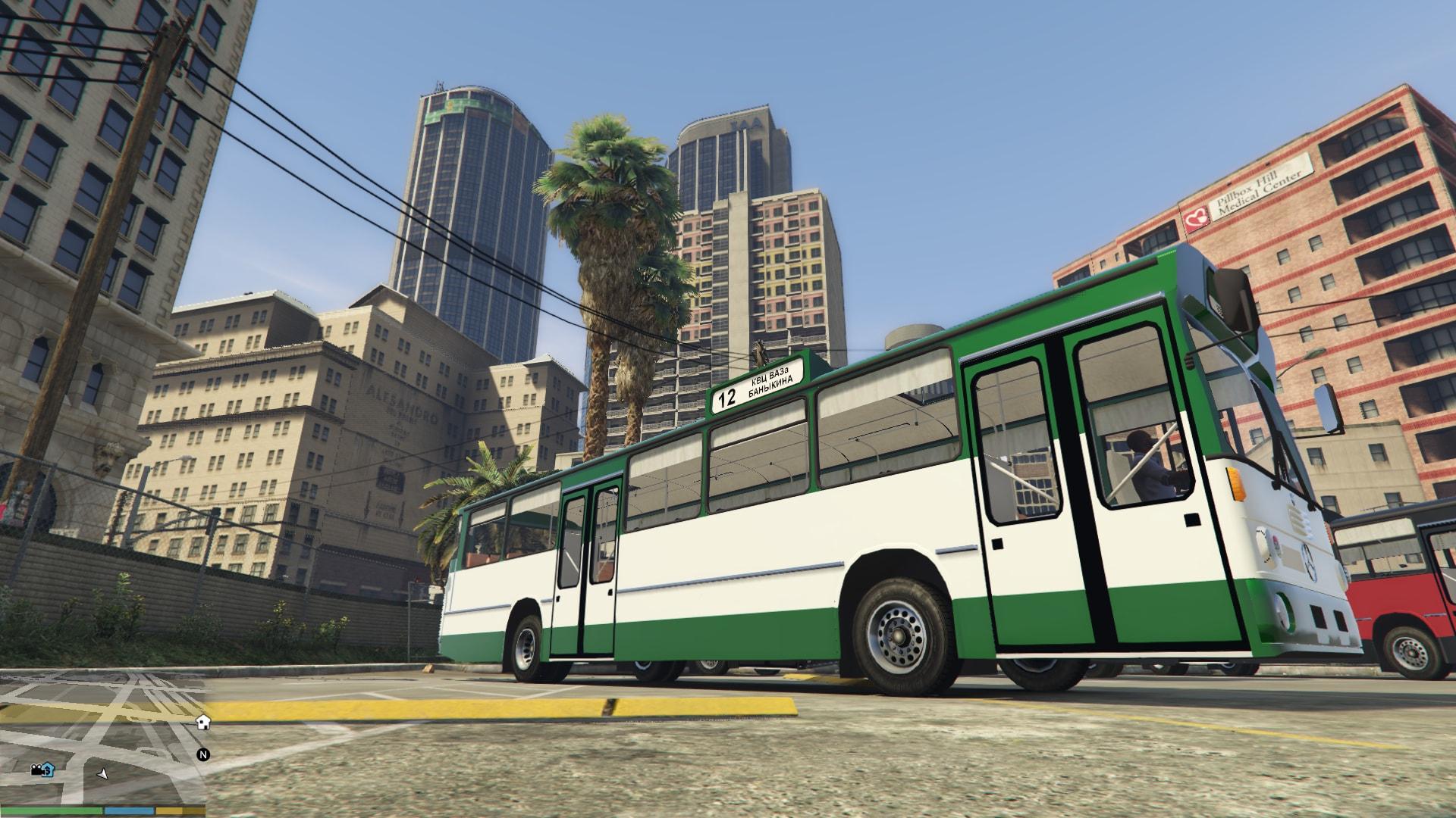 Gta 5 bus mods фото 50