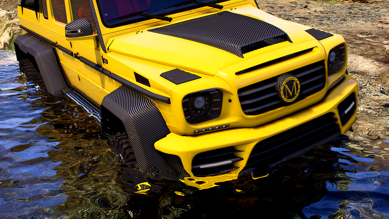 Mercedes Mansory Gronos 6x6 Xtreme Add On Replace Gta5