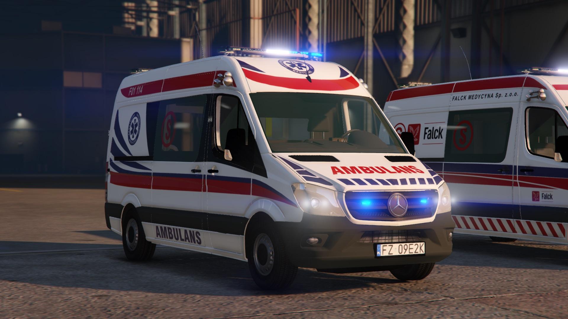 Мерседес 206d Ambulance