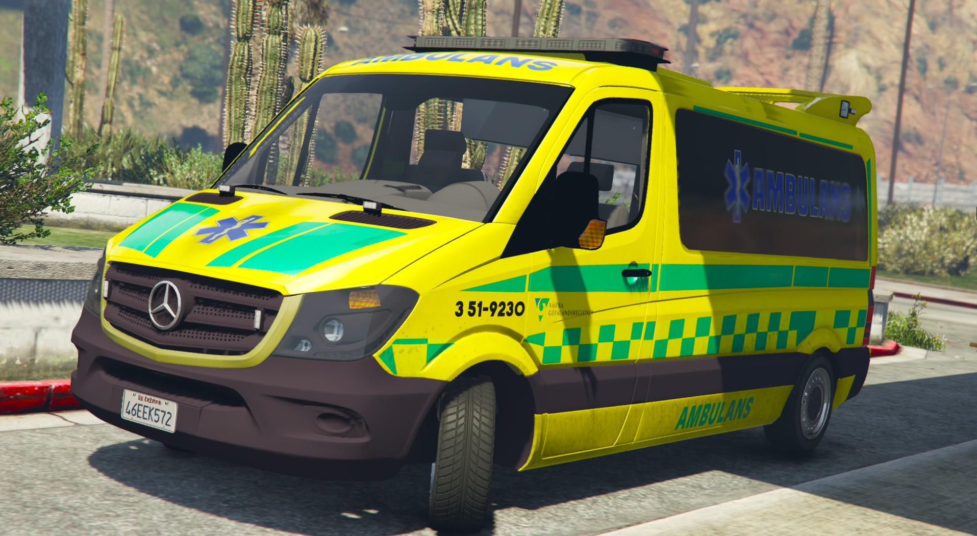 Russian ambulance gta 5 фото 20