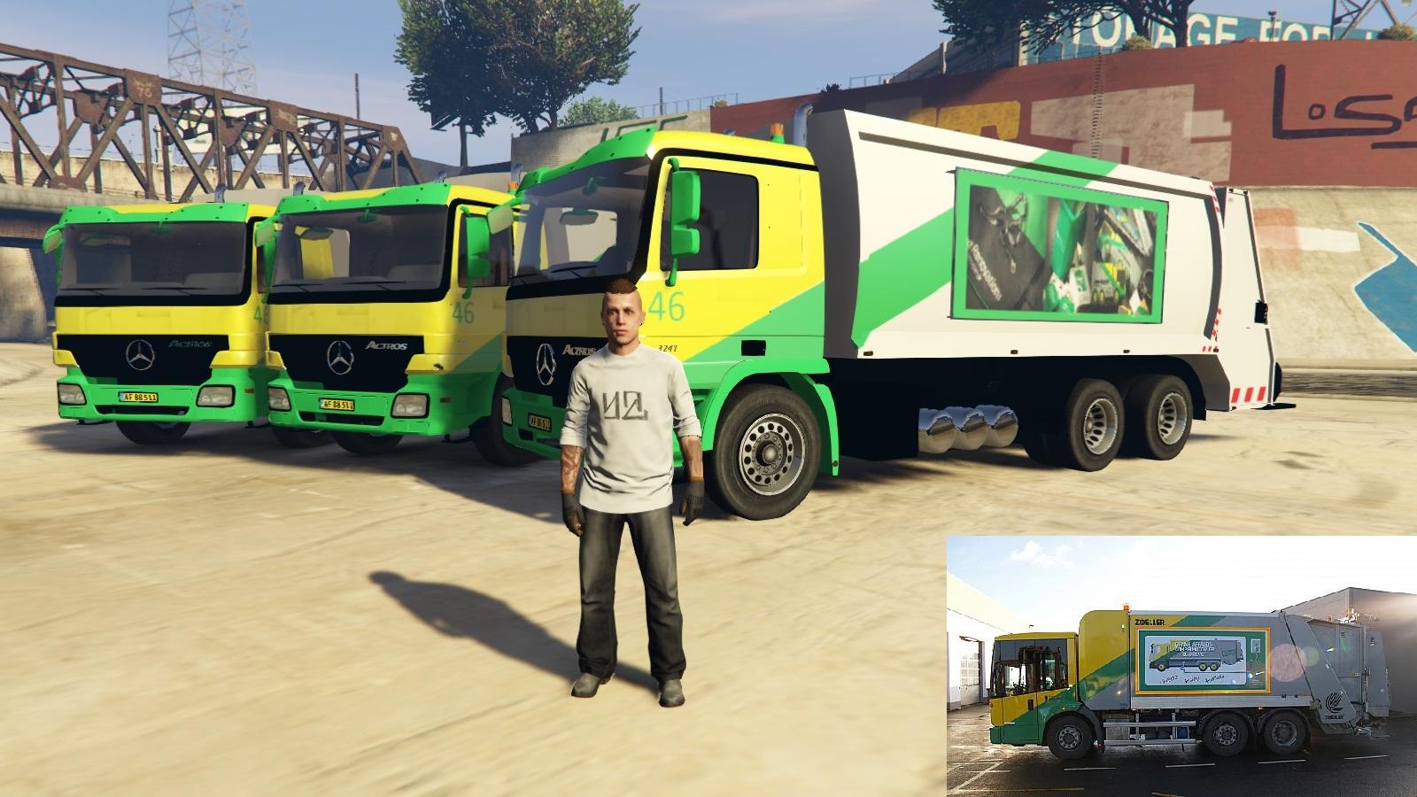 Trashmaster gta 5 замена фото 82