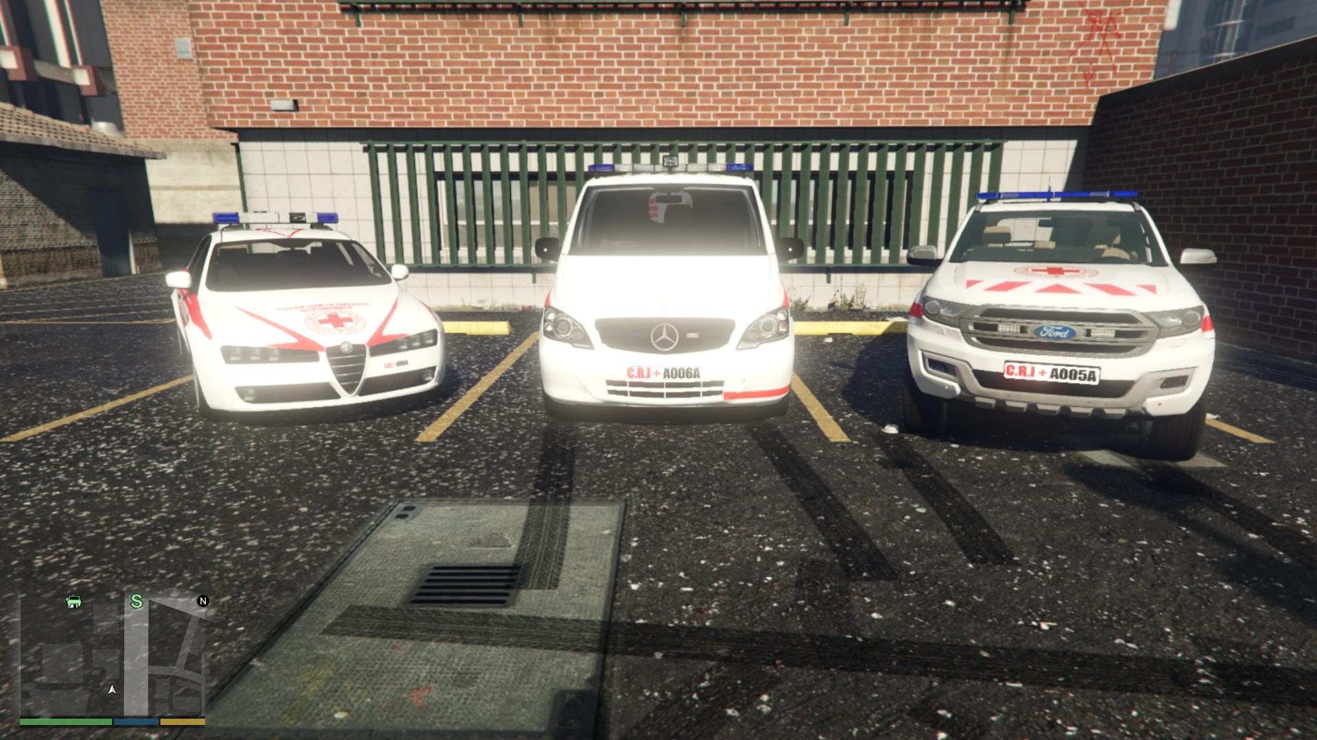 Mercedes Vito Croce Rossa Italiana - GTA5-Mods.com