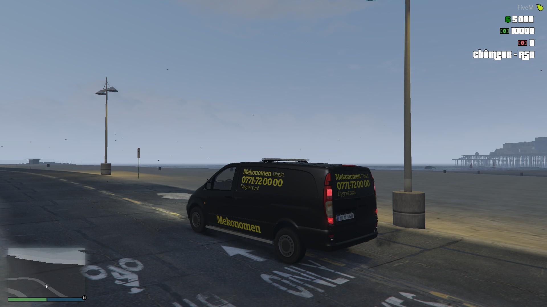 Mercedes Vito Swedish Mekonomen Paintjob 