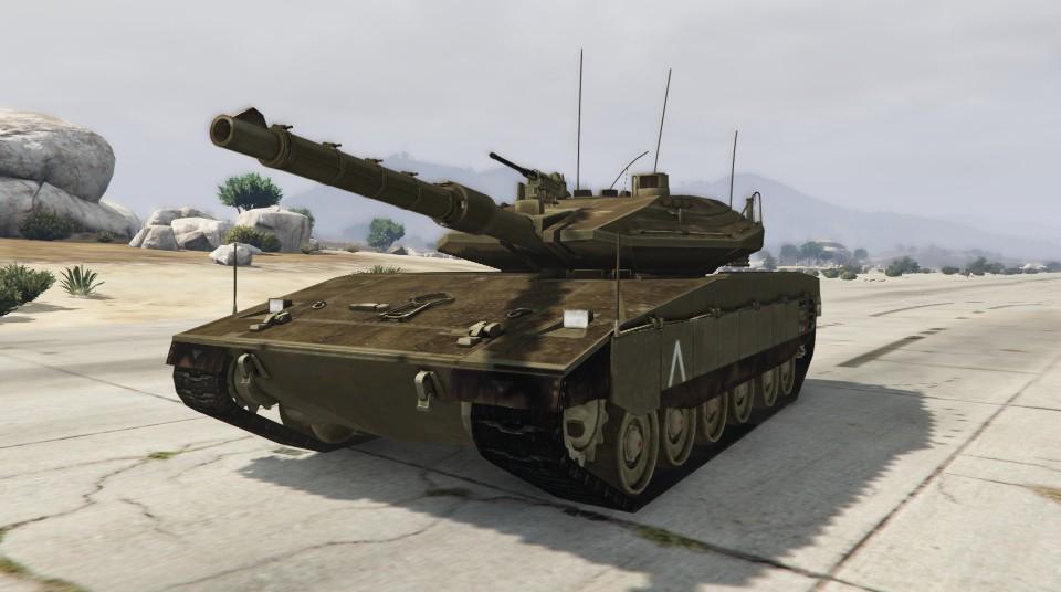 GTA IV Mod - Tanque de Guerra do GTA V