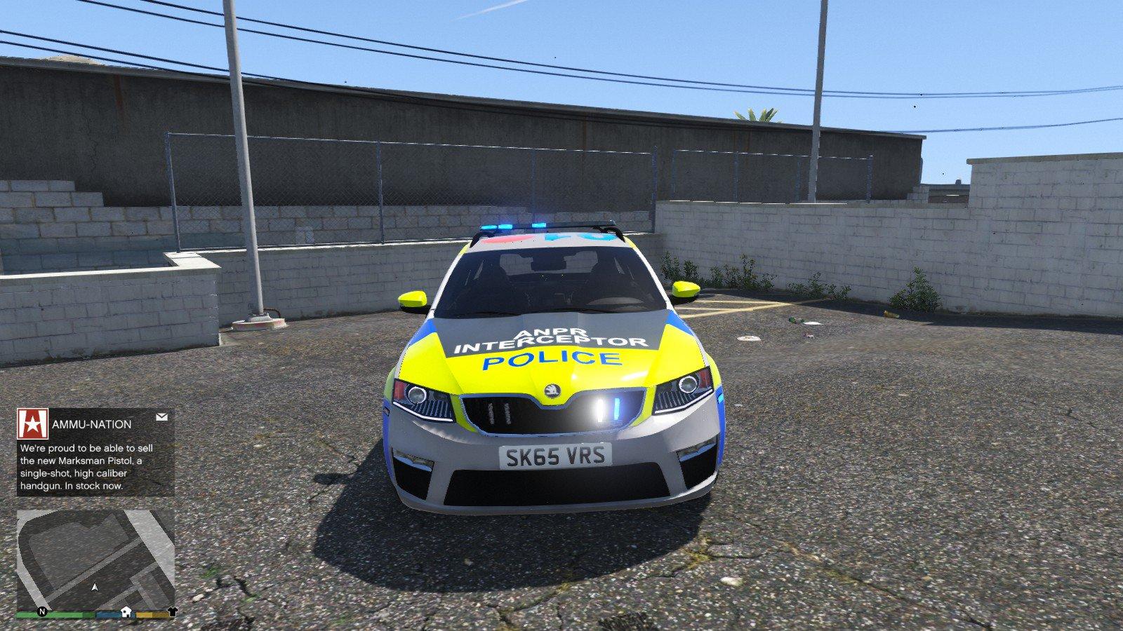 Skoda octavia police gta 5 фото 75