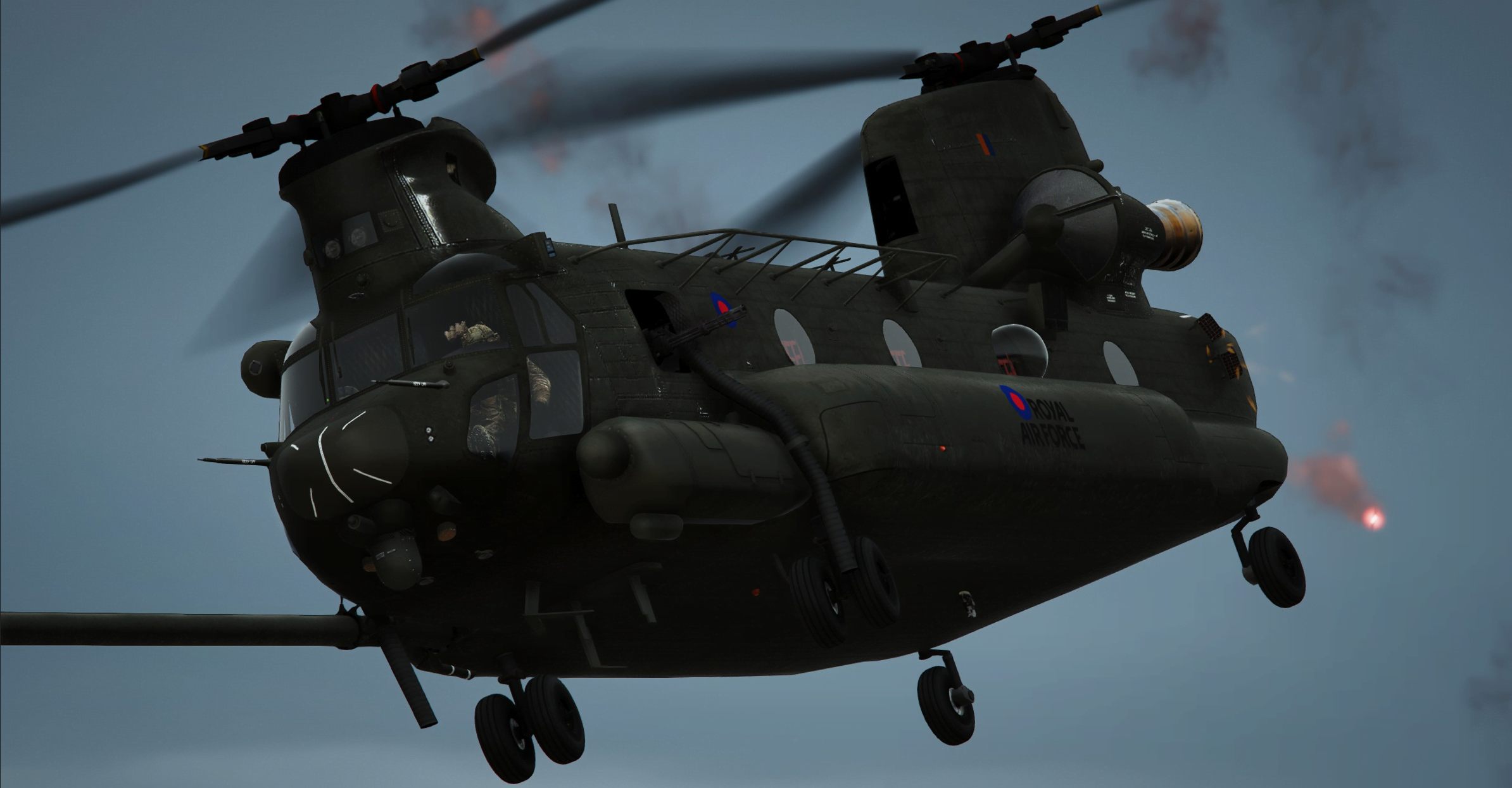 MH-47G Chinook Royal Airforce Livery - GTA5-Mods.com