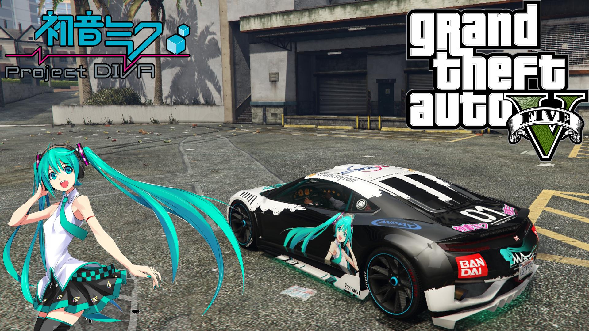 Gta 5 anime mod car фото 52