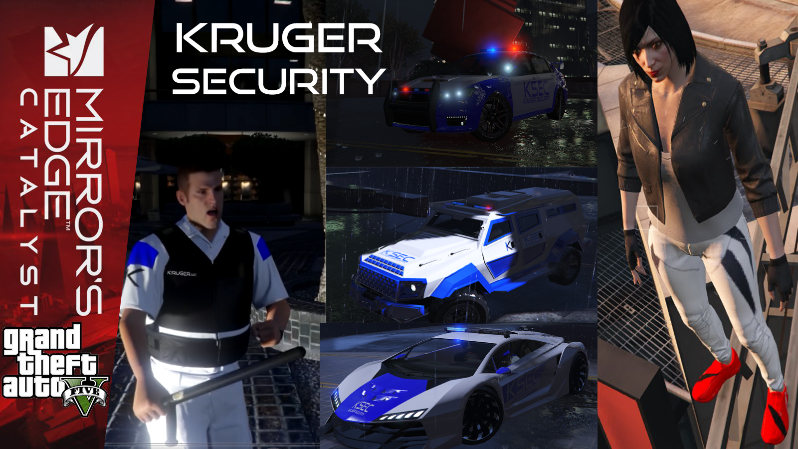 Mirrors Edge Catalyst Clothing + Tattoo + KSEC (Police) - GTA5-Mods.com