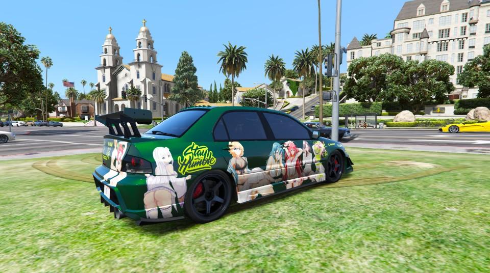 Itasha van