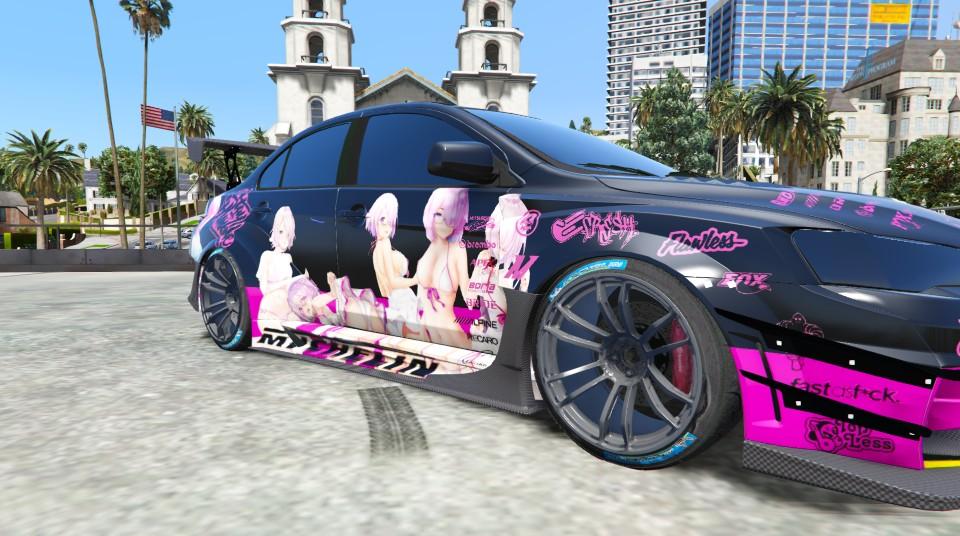 Mitsubishi Lancer 10 Itasha