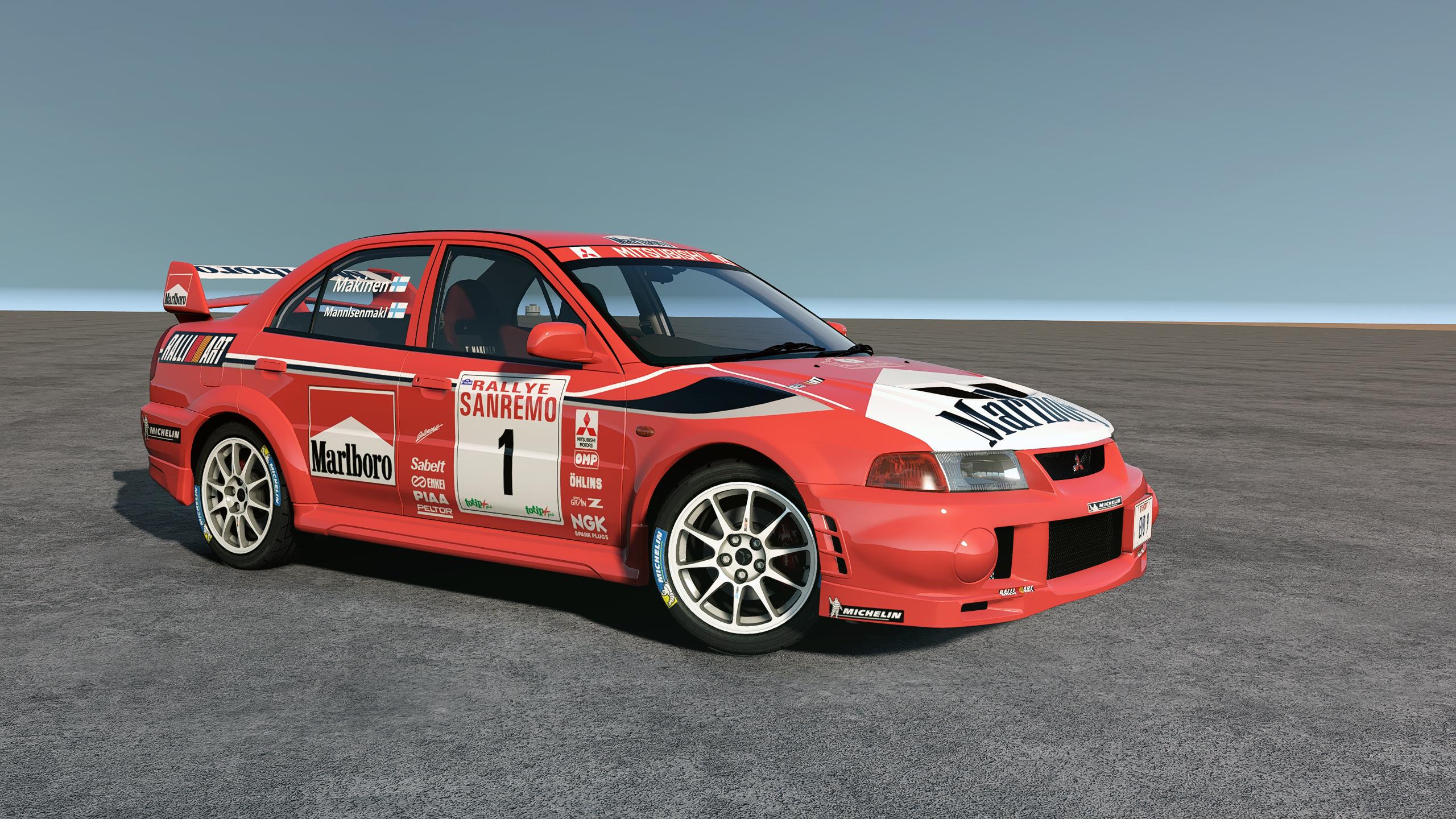 [Mitsubishi Lancer Evo VI]WRC Marlboro livery - GTA5-Mods.com