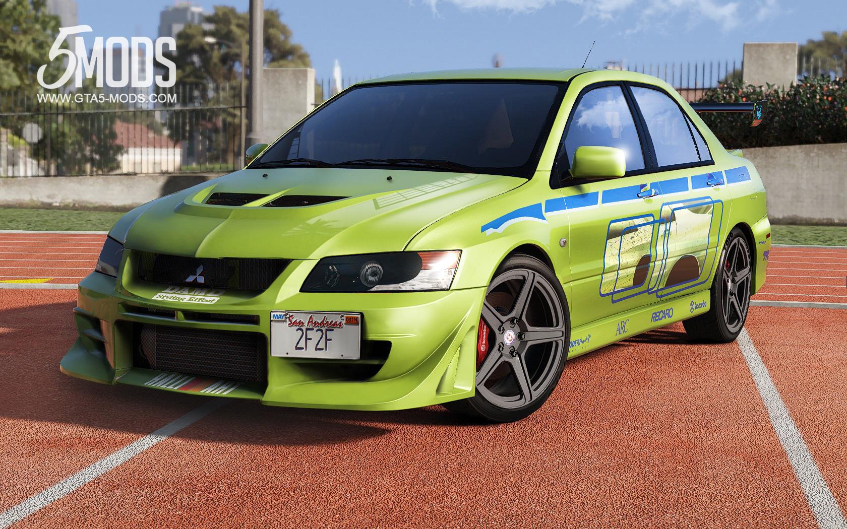 lancer evolution fast and furious 2