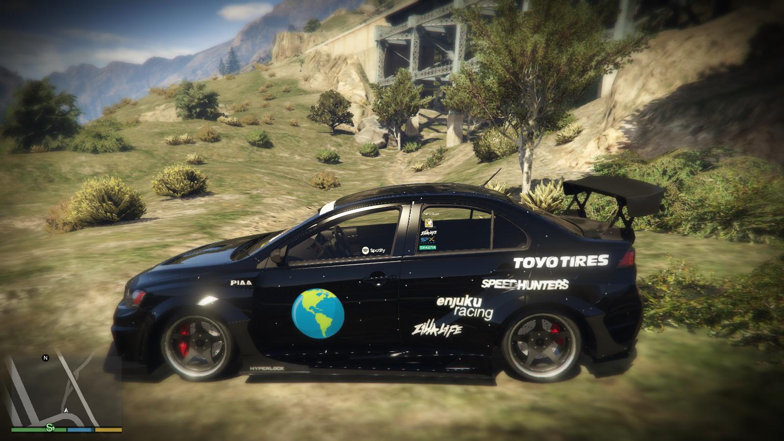 Mitsubishi lancer evolution in gta 5 фото 113