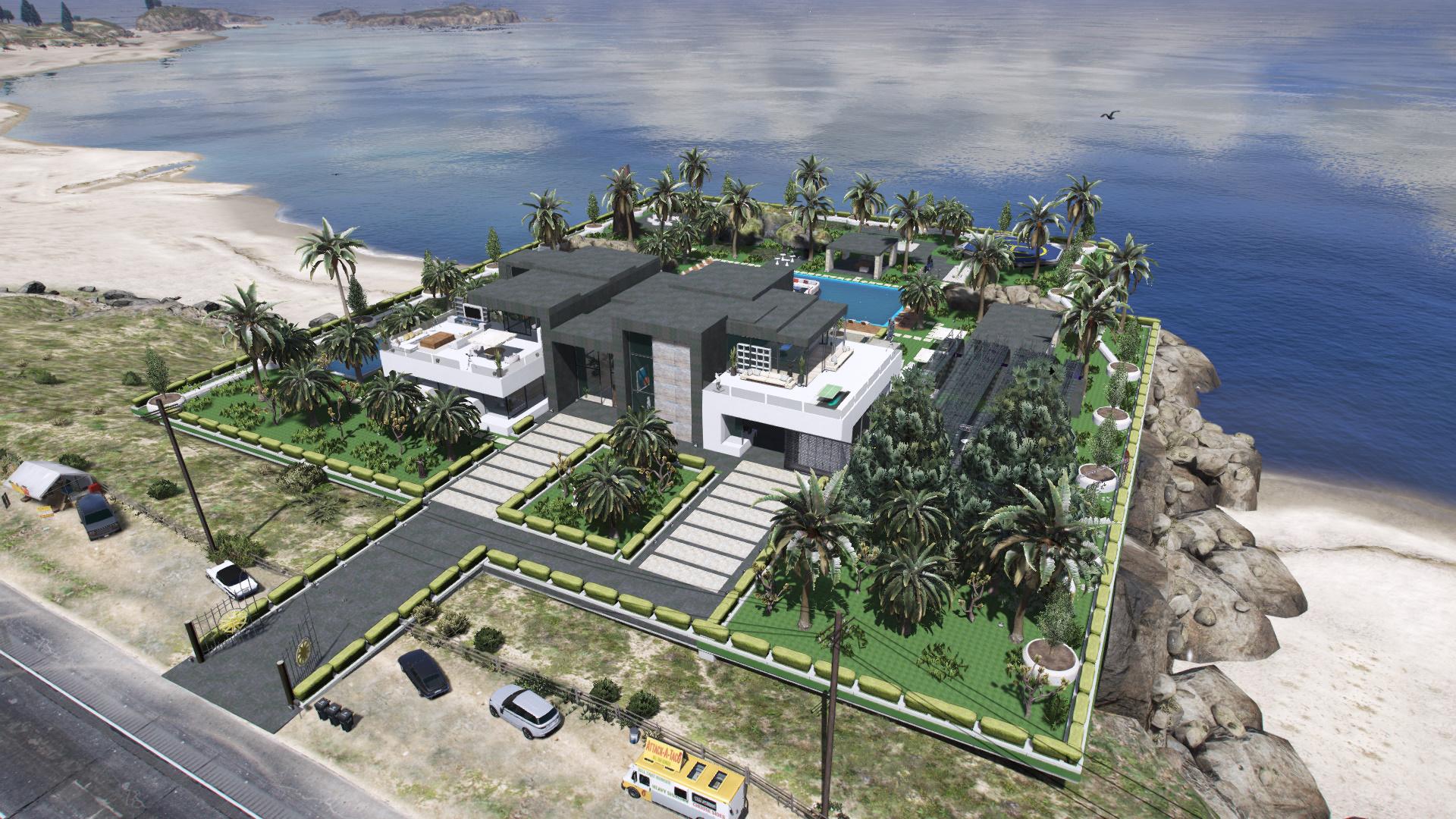 Modern Party Villa [YMAP] - GTA5-Mods.com