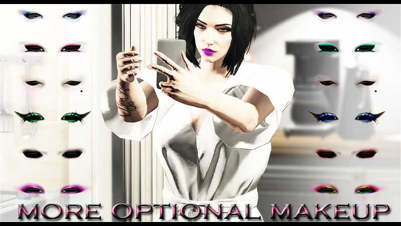 More Optional Makeup for Mp Character (Offline) 