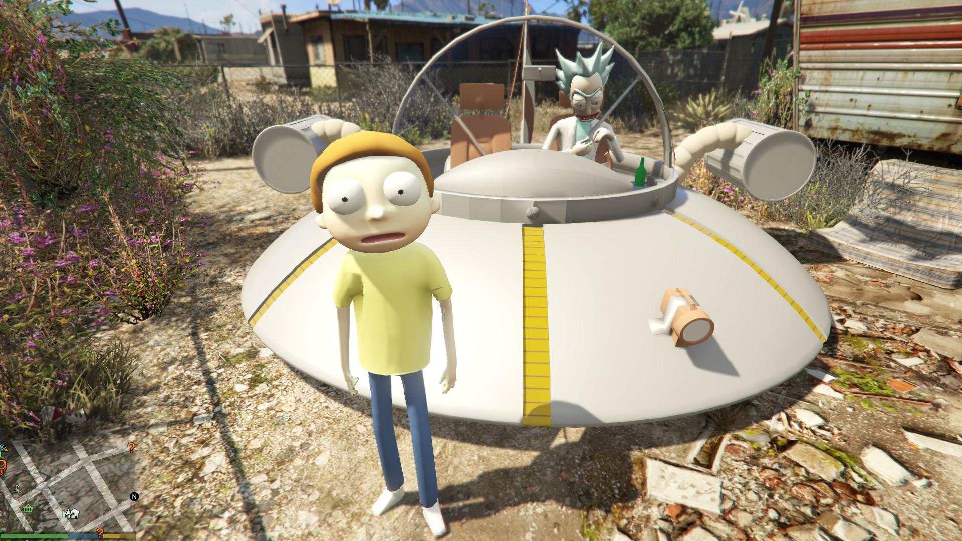 update gta 5 and crack (Rick Morty) GTA5 Morty Mods.com [Add  Smith  and On]