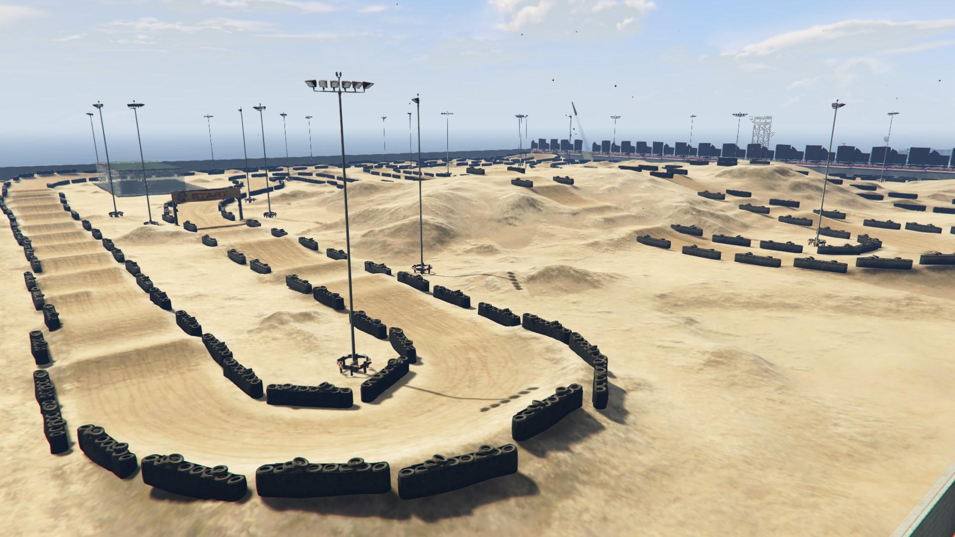 Motocross Track  GM Bajarama Addon FiveM GTA5 Mods com