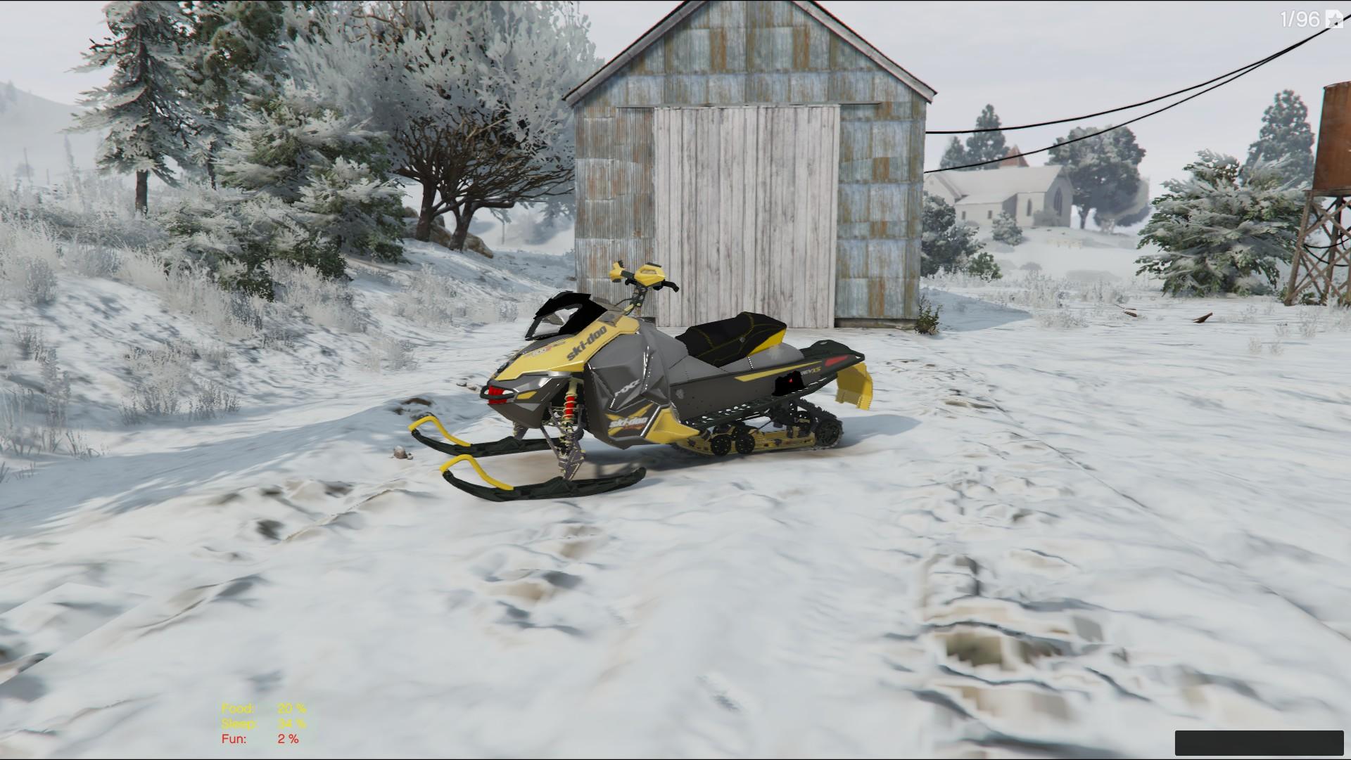 motoneige skidoo [Add-On] - GTA5-Mods.com