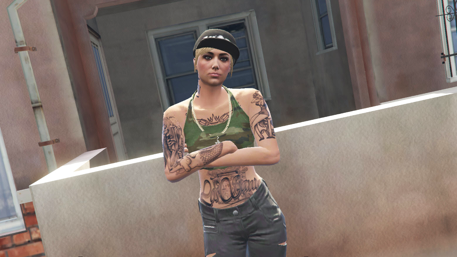 MP Female Gangster [Skin Control]  GTA5Mods.com