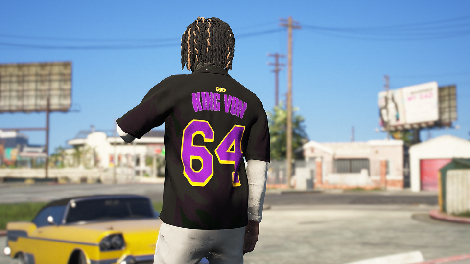 King Von Pullover Hoodie Pack for MP Male 1.0 – GTA 5 mod