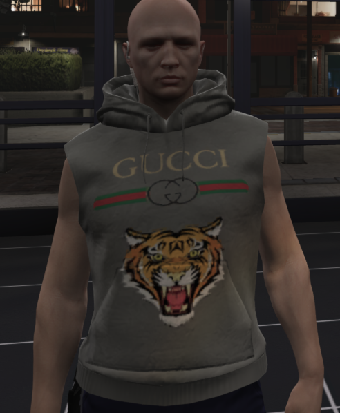 Gucci discount hoodie outfit