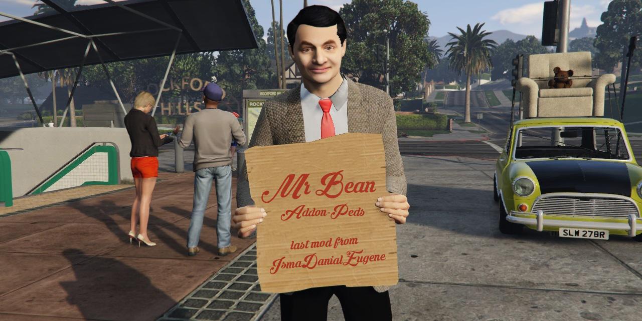 mr bean in gta 5