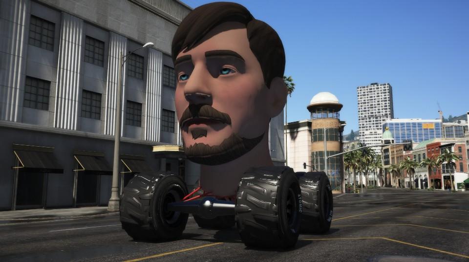 Mr. Beast Head Monster Truck - GTA5-Mods.com