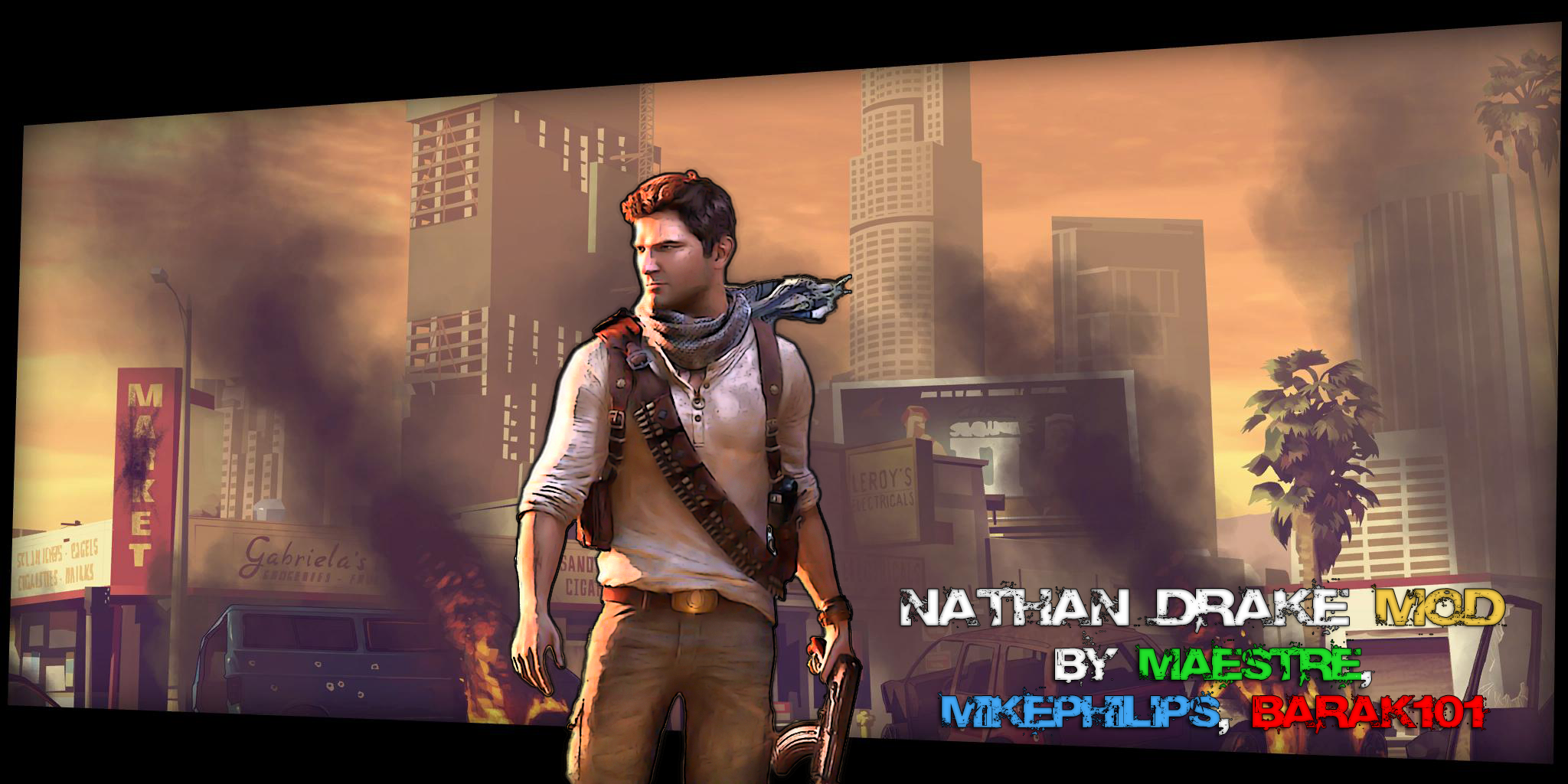 Nathan Drake from Uncharted 3 