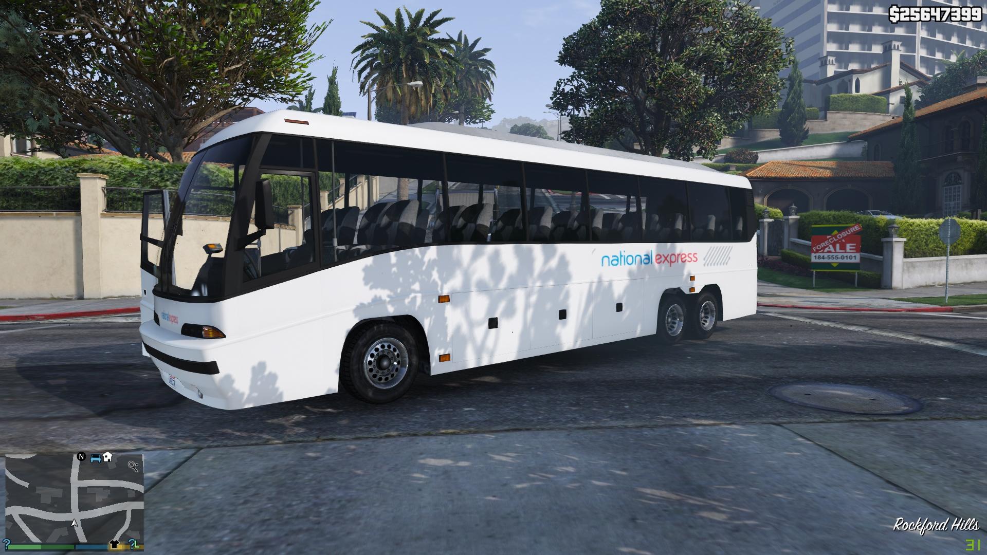 Brute rental shuttle bus gta 5 замена фото 100