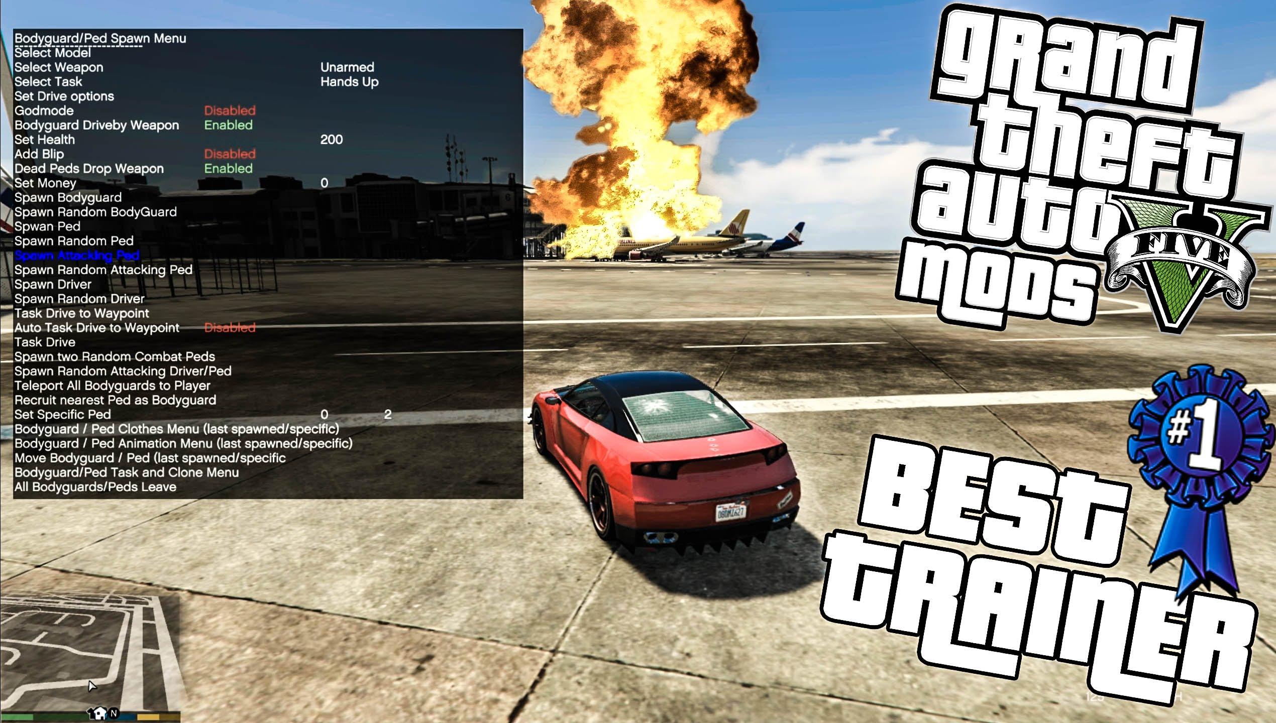 gta 5 trainer pc cheats code