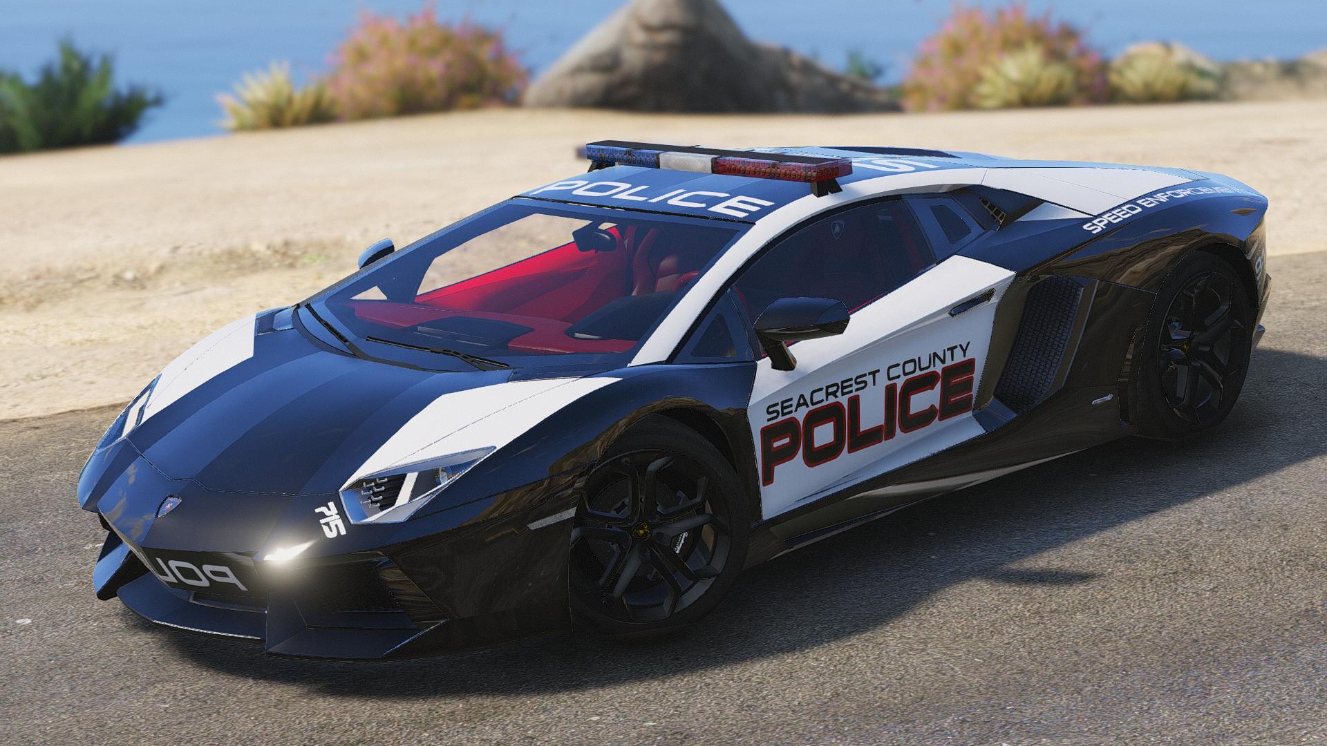 Need For Speed: Hot Pursuit - Lamborghini Aventador Police ...