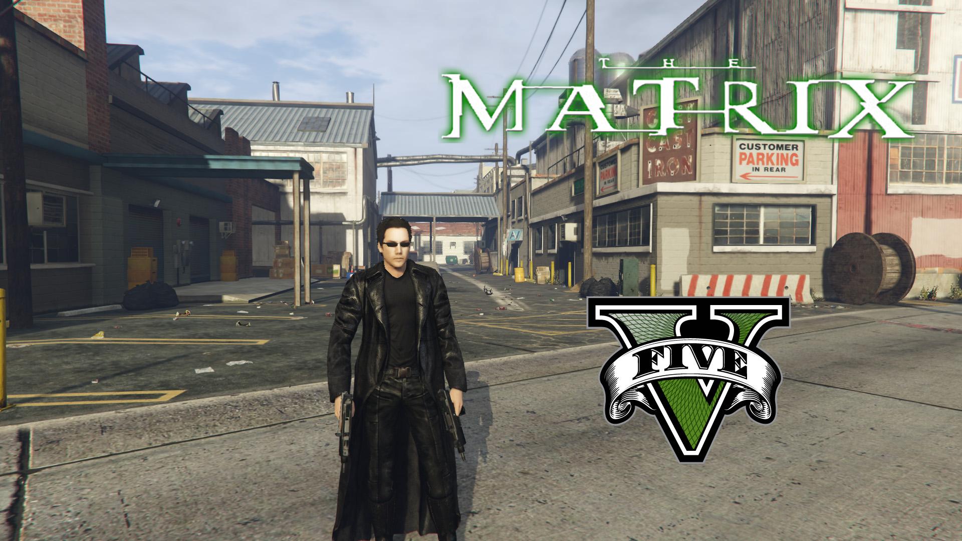 Neo from The Matrix [Add-On Ped] - GTA5-Mods.com