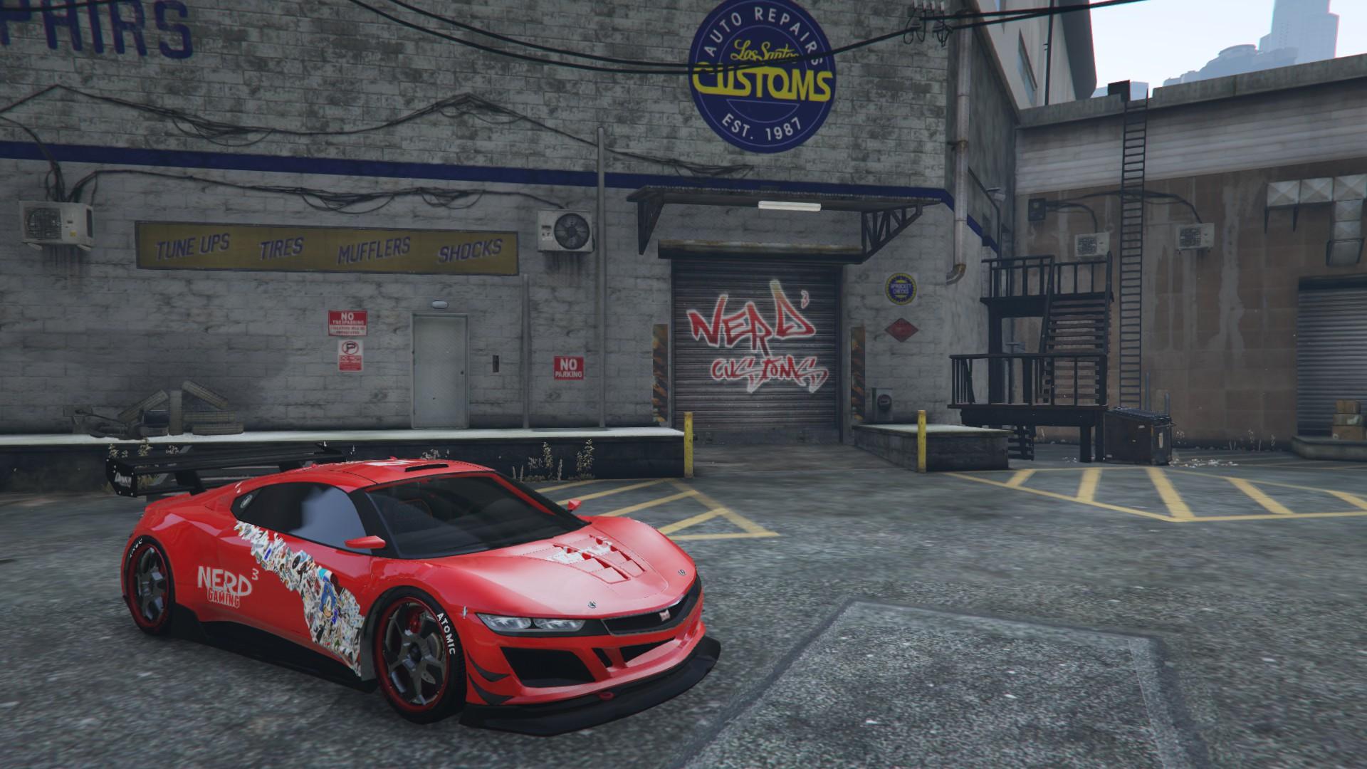 Nerdcubed Los Santos Customs Gta5