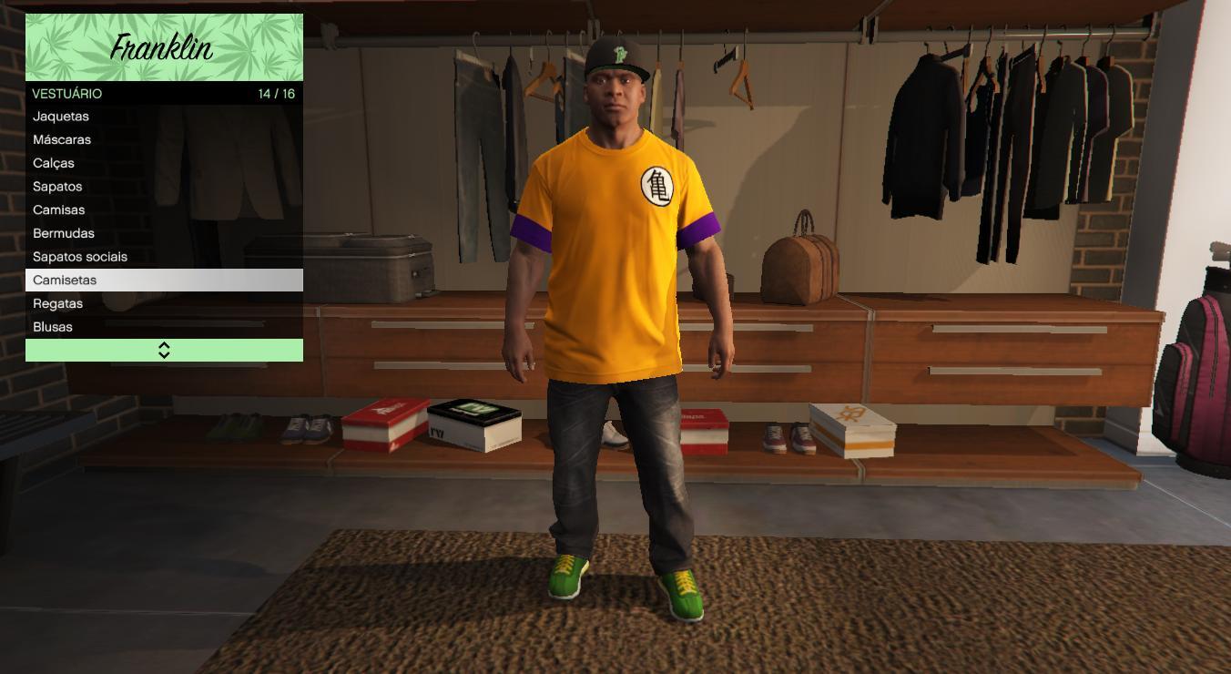 New Anime Shirts Pack for Franklin + Castiel (Supernatural) - GTA5-Mods.com