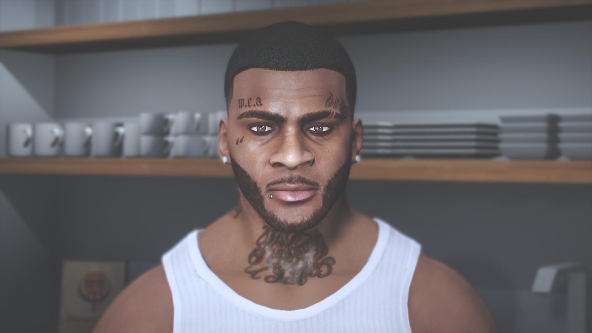 New Face For Franklin Gta5 4817